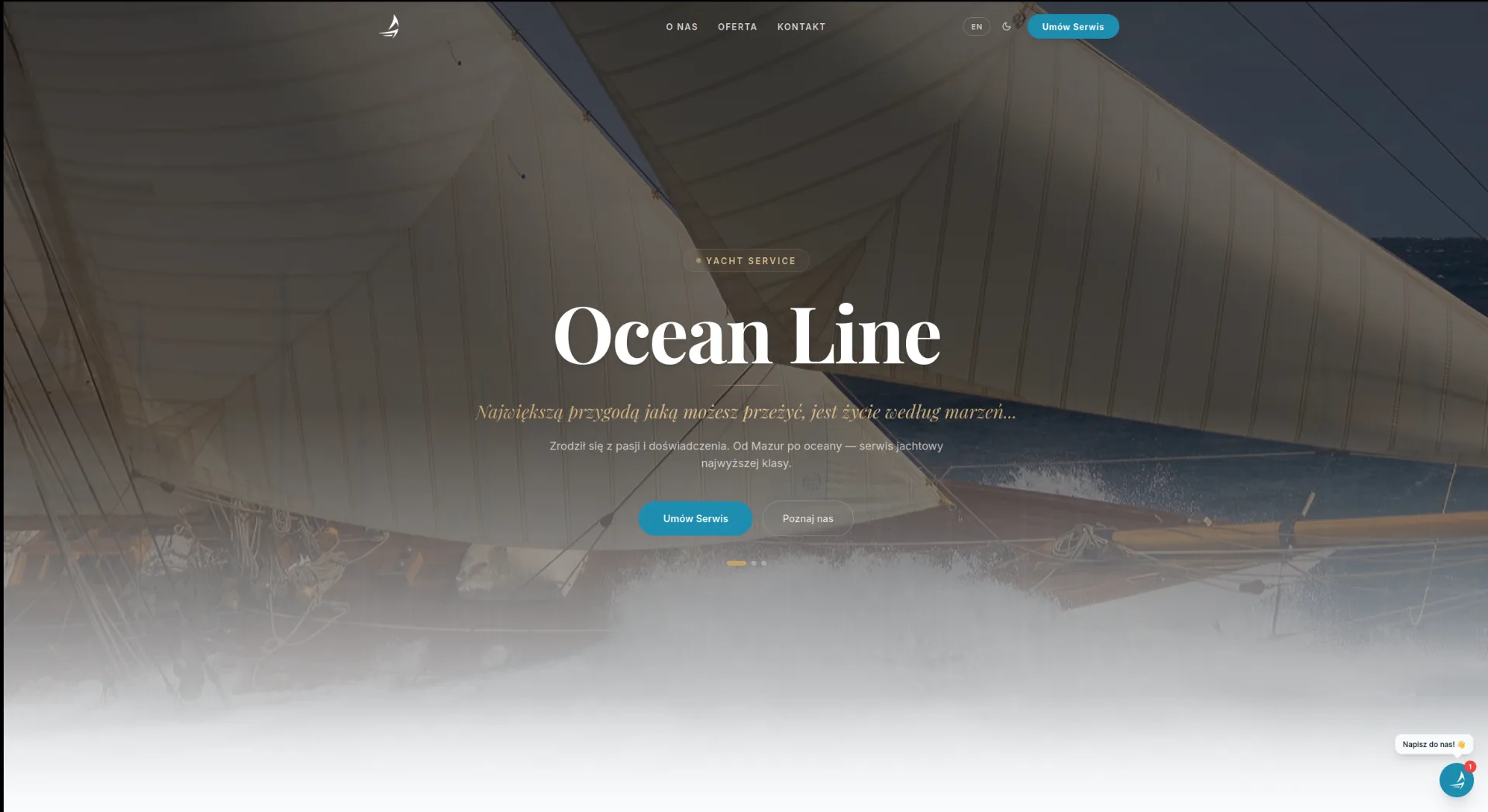 Ocean Line — Yacht Service