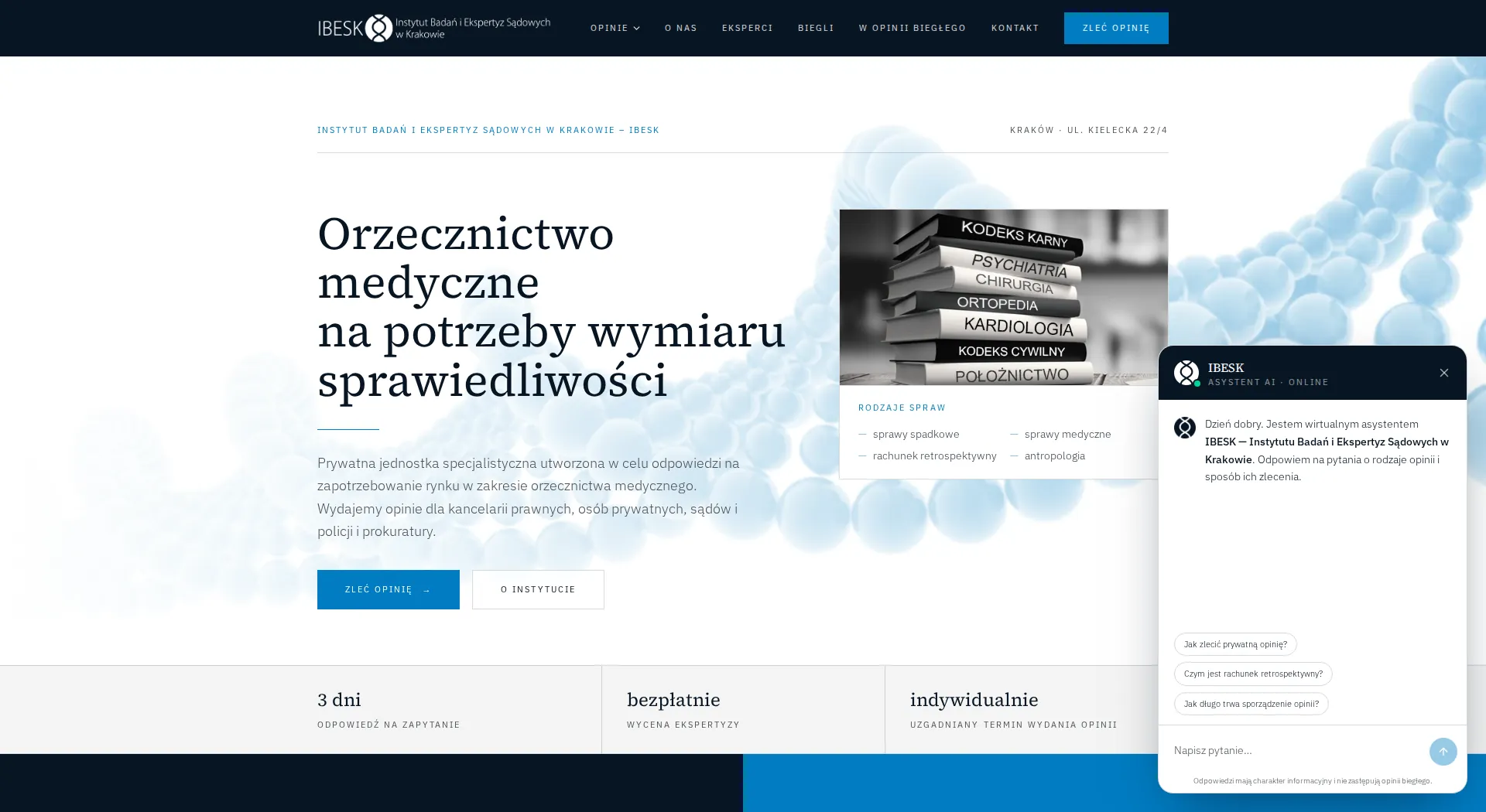Asystent AI, który mówi to samo co strona